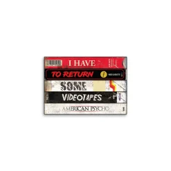 AMERICAN PSYCHO: RETURN SOME VIDEOTAPES - PIN