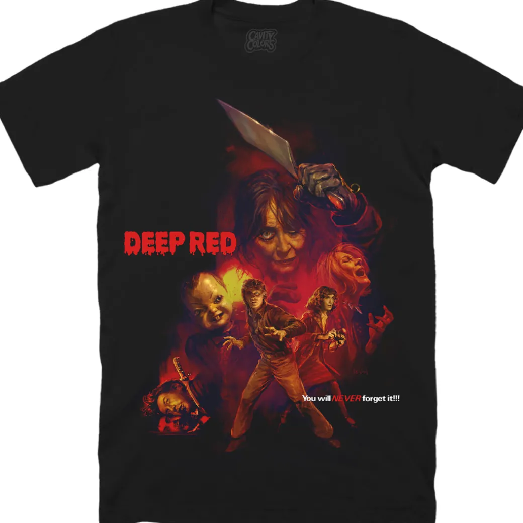 DEEP RED - T-SHIRT