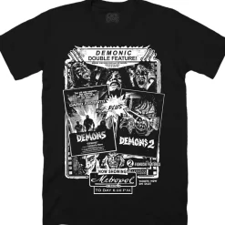 DEMONS DOUBLE FEATURE - T-SHIRT (GLOW IN THE DARK)