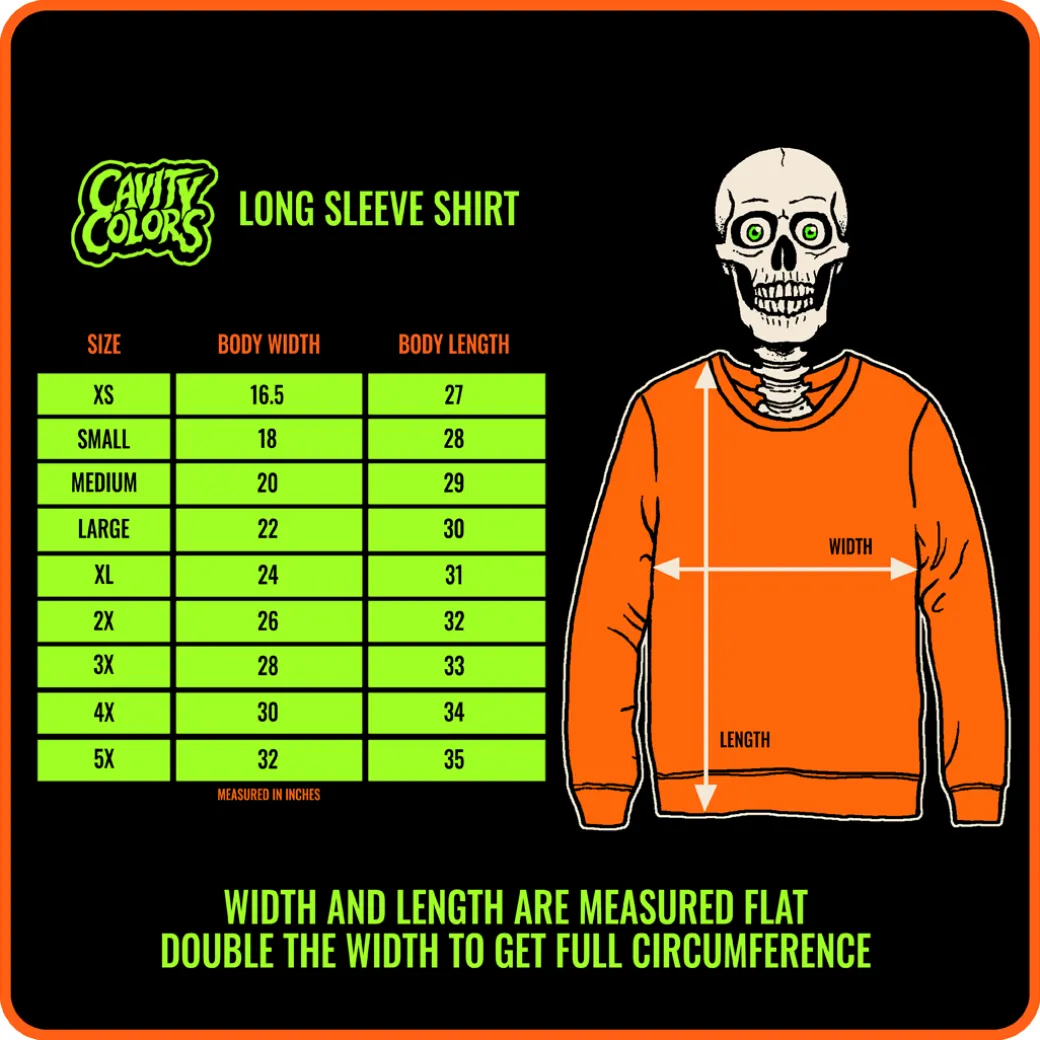 GHOST FACE: HALLOWEEN PARTY - LONG SLEEVE SHIRT