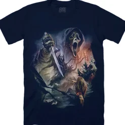 GHOST FACE: NIGHTMARE CITY - T-SHIRT (MIDNIGHT NAVY)
