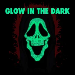 GHOST FACE: SKELE-FACE - BASEBALL SHIRT (GLOW IN THE DARK)