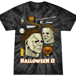 Halloween II: Instruments of Madness - Tie-Dye T-Shirt (Blackest Eyes Tie Dye)