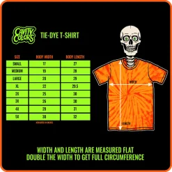 Halloween II: Instruments of Madness - Tie-Dye T-Shirt (Blackest Eyes Tie Dye)