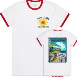 JAWS: AMITY ISLAND - LIMITED EDITION RINGER TEE