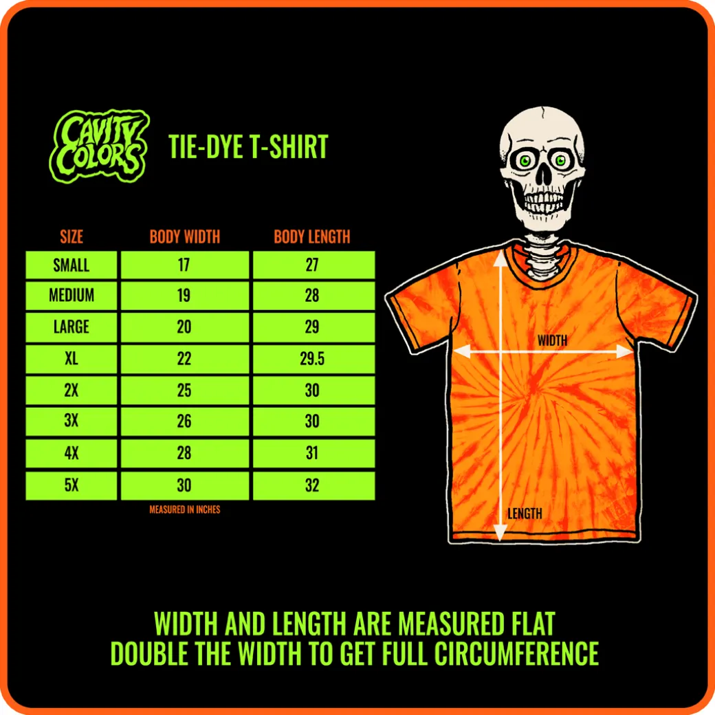 JURASSIC PARK: BINGO! DINO DNA! - TIE-DYE T-SHIRT